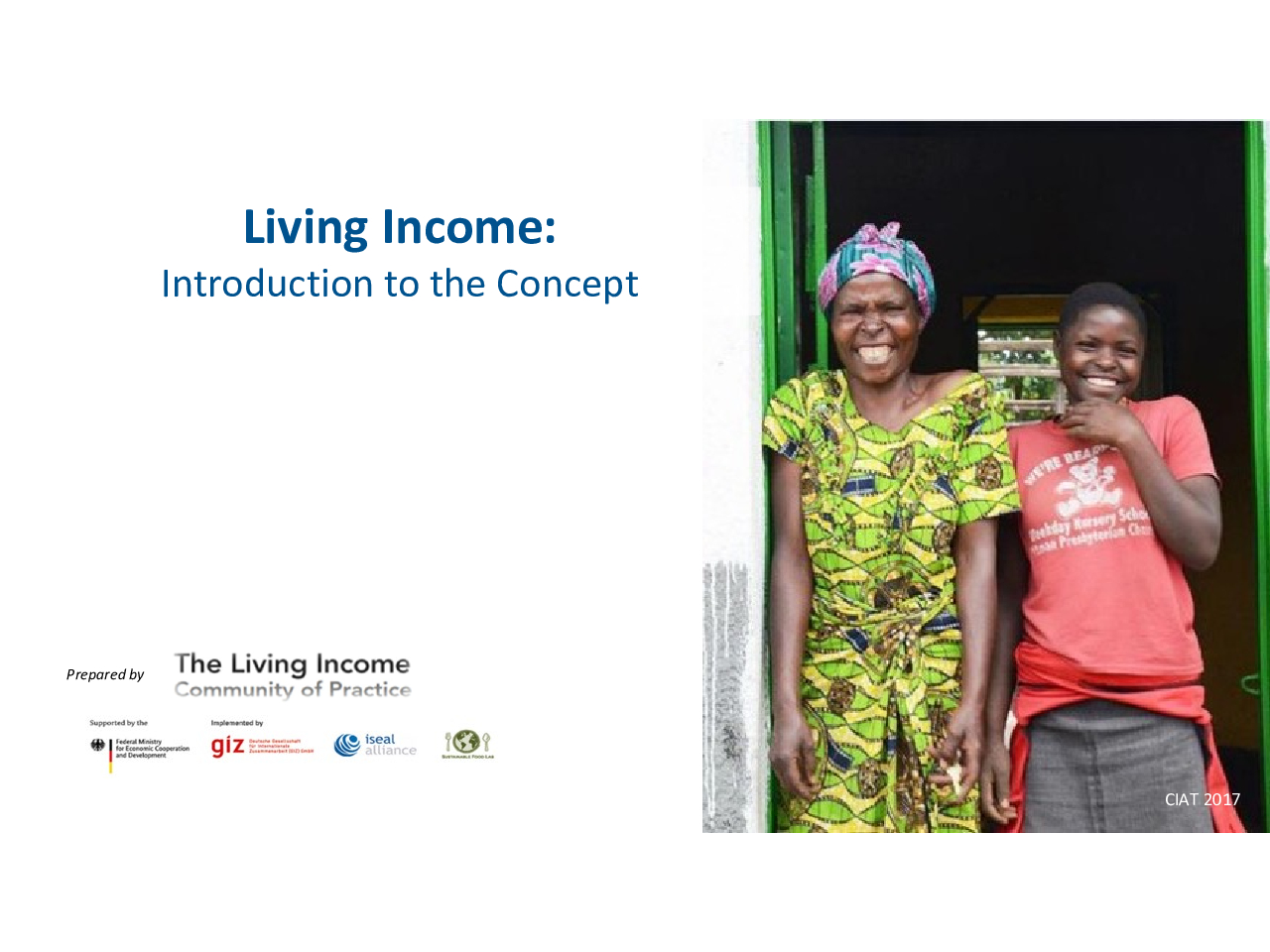 Living income_Overview from LICOP